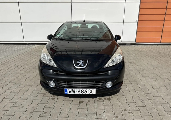 Peugeot 207 cena 12500 przebieg: 162000, rok produkcji 2009 z Warszawa małe 56